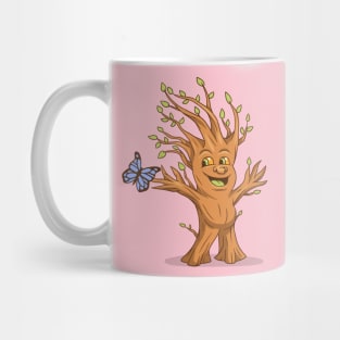 Tree Ent and Butterfly Mug